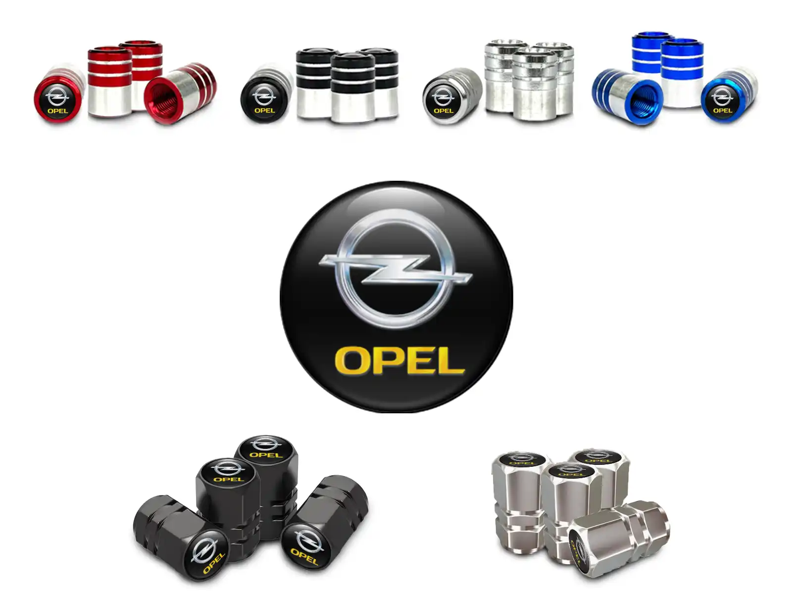 Opel Tapones Neumáticos Bici Estilo Tuning Pro